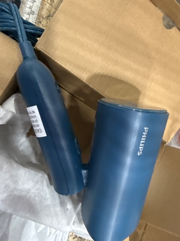 View 4 of *SEE NOTES**Philips 3000 Series Handheld Clothing Steamer, For Home and Travel, Blue