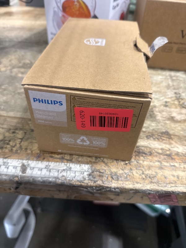 View 2 of *SEE NOTES**Philips 3000 Series Handheld Clothing Steamer, For Home and Travel, Blue