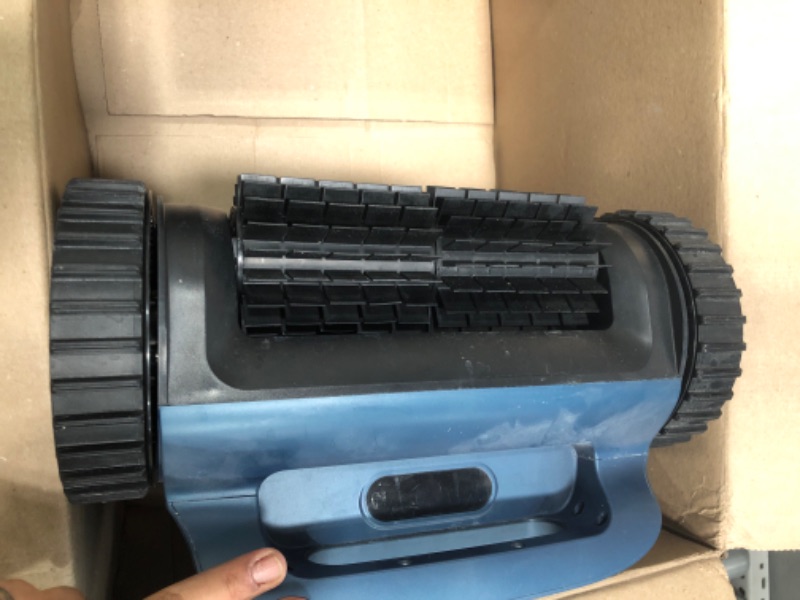 View 3 of (2026 Upgrade) Cordless Robotic Pool Cleaner, 180 Mins Runtime Robotic Pool Vacuum for Inground Pools, Wall & Waterline Automatic Pool Vacuum, Sonar Navigation, Brushless Motor, Pool Up to 2150 Sq.ft