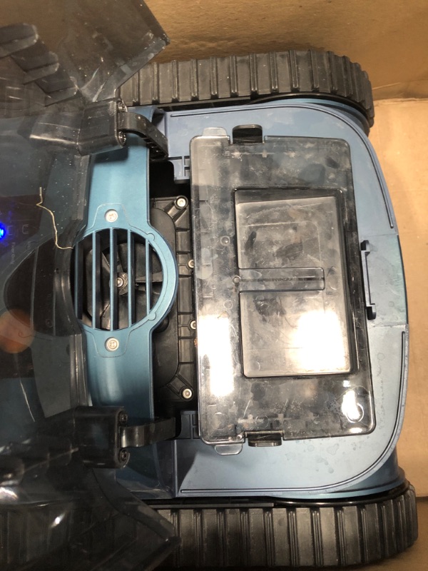 View 4 of (2026 Upgrade) Cordless Robotic Pool Cleaner, 180 Mins Runtime Robotic Pool Vacuum for Inground Pools, Wall & Waterline Automatic Pool Vacuum, Sonar Navigation, Brushless Motor, Pool Up to 2150 Sq.ft
