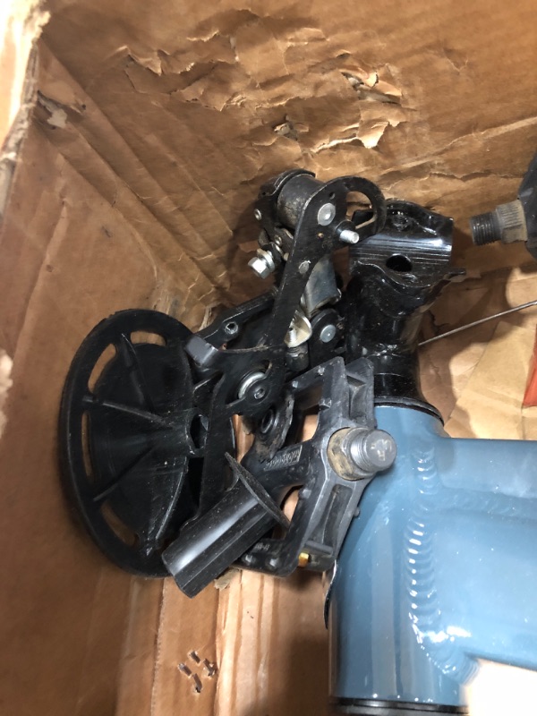 View 5 of ****DAMAGES,MISSING PARTS, PARTS ONLY ******* Mongoose Grafton Mountain Bike, 24 Inch Bike, 21 Speed, Aluminum Frame, Knobby Mountain Tires, Suspension Fork, Trigger Shifters, Mechanical Disc Brakes, Grey