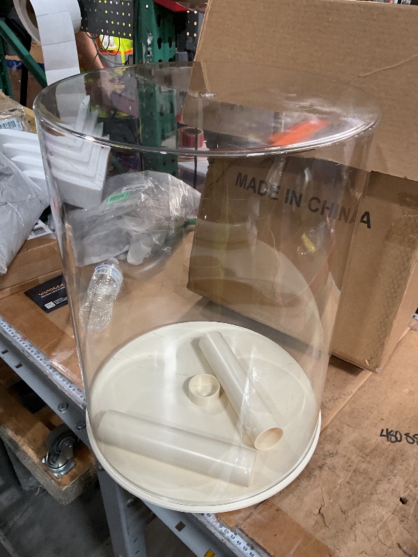 View 2 of ***MISSING PARTS*** AYJK7 Rotating Display Case for Collectible Figures