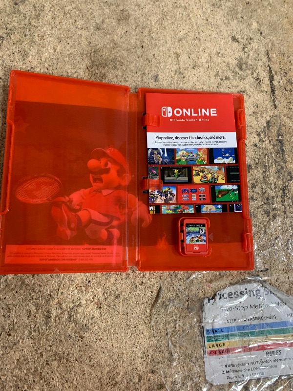 View 2 of *** GAME CARD INSIDE ,BUT MAY HAVE TO USE LINK FOR THIS GAME ****Mario Tennis™ Fever (Nintendo Switch 2)