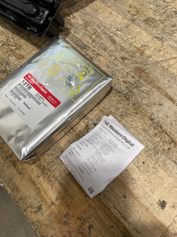 View 5 of **FACTORY SEALED** Western Digital 12TB WD Red Plus NAS Internal Hard Drive