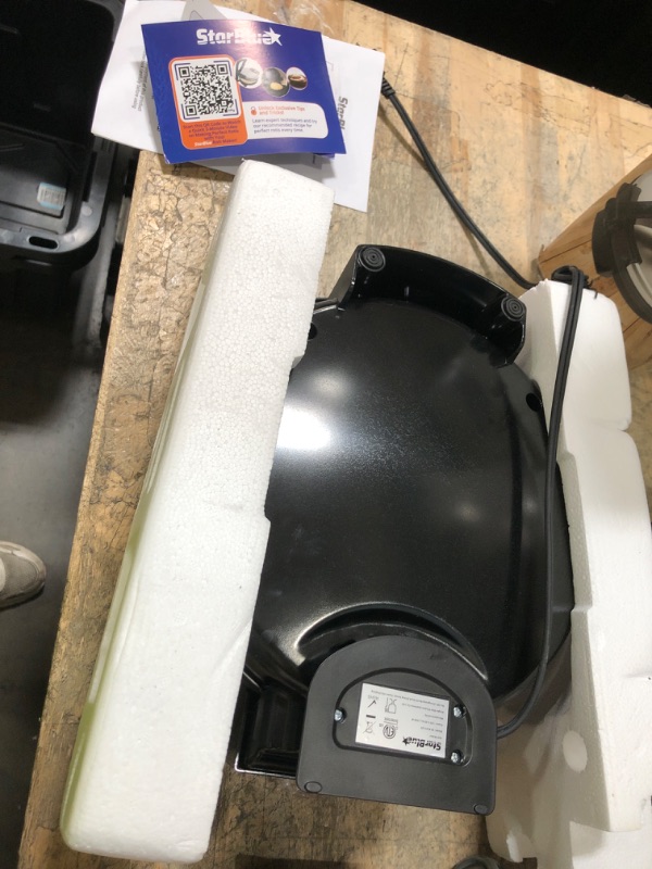 View 3 of 10inch Roti Maker by StarBlue with FREE Roti Warmer and Removable Handle - The automatic Stainless Steel Non-Stick Electric machine to make Indian style Chapati, Tortilla, Roti AC 110V 50/60Hz 1200W