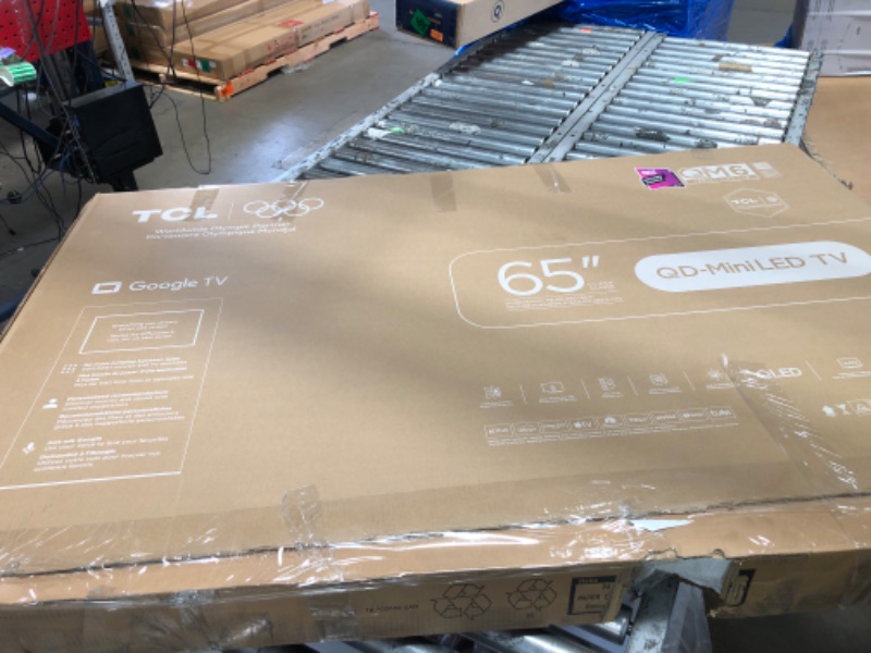 View 2 of **PARTS ONLY, DID NOT TURN ON, SCREEN NOT BROKEN****TCL 65 Inch QM6K Series QLED Mini LED 4K HDR Smart Google TV, 65QM6K`