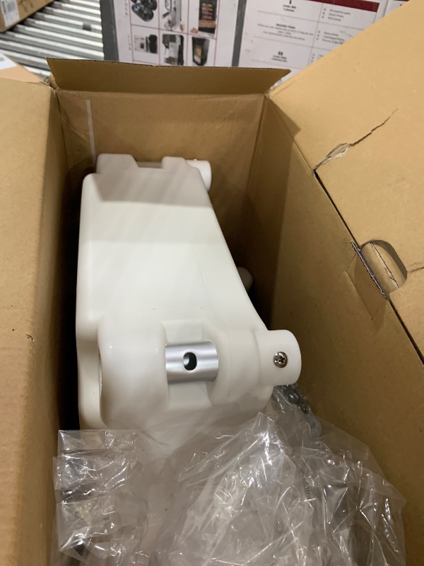 View 2 of 2-in-1 Locking Raised Toilet Seat with Tool-free Removable Arms