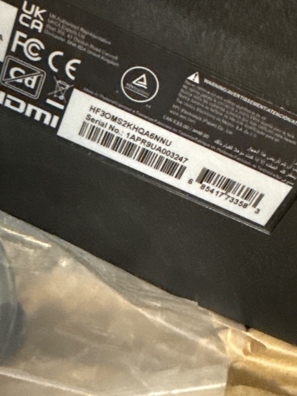 View 3 of ***Parts only*** AOC QHD 180Hz Mini-LED Gaming Monitor