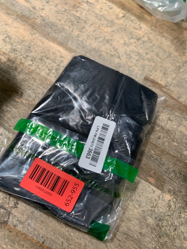View 2 of 100 Count Black Small T-Shirt Pet Waste Bags with Handles
