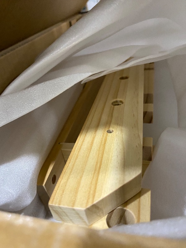 View 2 of **MISSING PIECES** ROBUD Wooden Play Tool Workbench Set for Kids