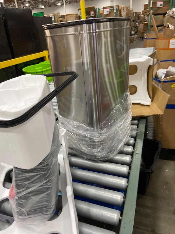 View 4 of **PARTS ONLY** iTouchless 13 Gal Sensor Kitchen Trash Can with Pet Lock