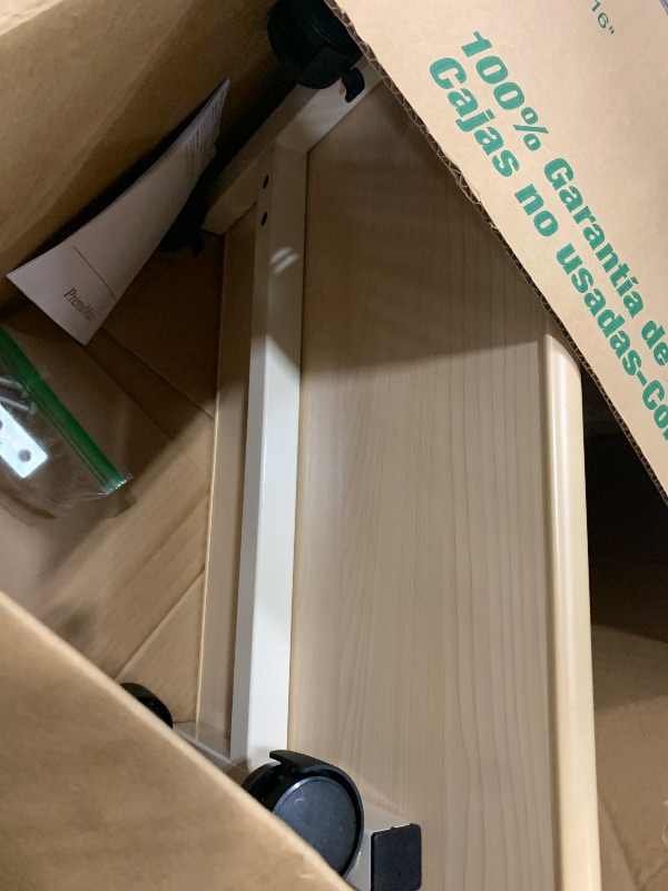 View 3 of ****USED UNKOWN IF MISSING PIECES****
Premimax Pneumatic Overbed Table - Walnut White