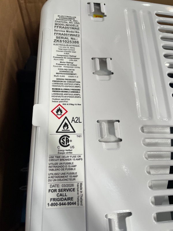 View 2 of 12,000 BTU Window Air Conditioner with Heat, Cools and Heats up to 550 Sq Ft, Window Mount AC Unit for Room Heating & Cooling