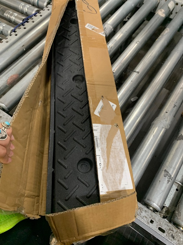 View 3 of 2 Pack Threshold Ramps,Rubber Curb Ramp, 2 Inch Rise, Heavy Duty