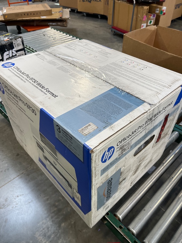Photo 1 of HP OfficeJet Pro 9730 Wide-Format Wireless All-in-One Color Inkjet Printer, Print, scan, Copy, fax, up to 11x17 ADF, Duplex Print/scan, Best-for-Office, 3 Month Trial of Instant Ink Included(C2WH0A)