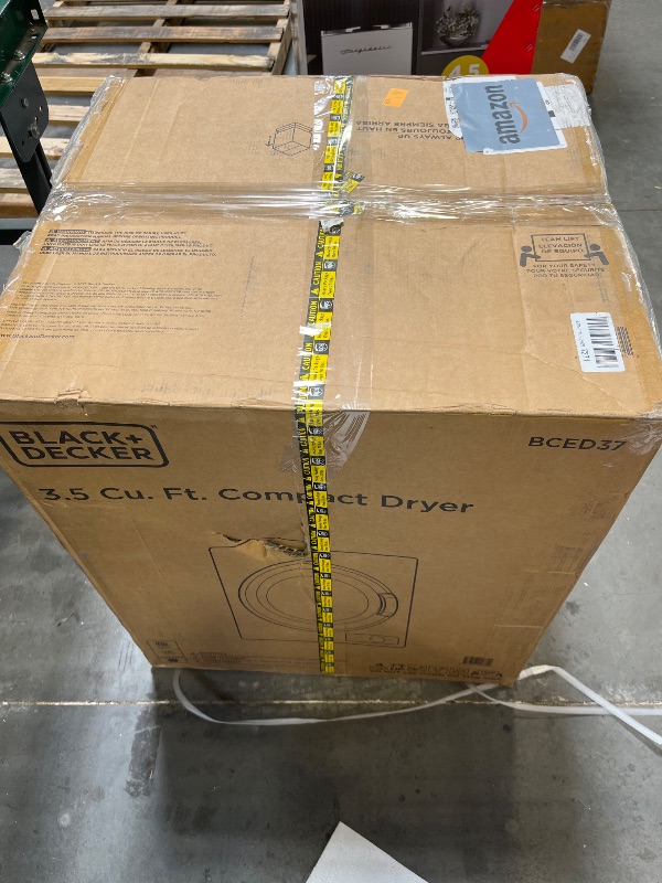 Photo 1 of BLACK+DECKER 3.5 Cu. Ft. Portable Dryer