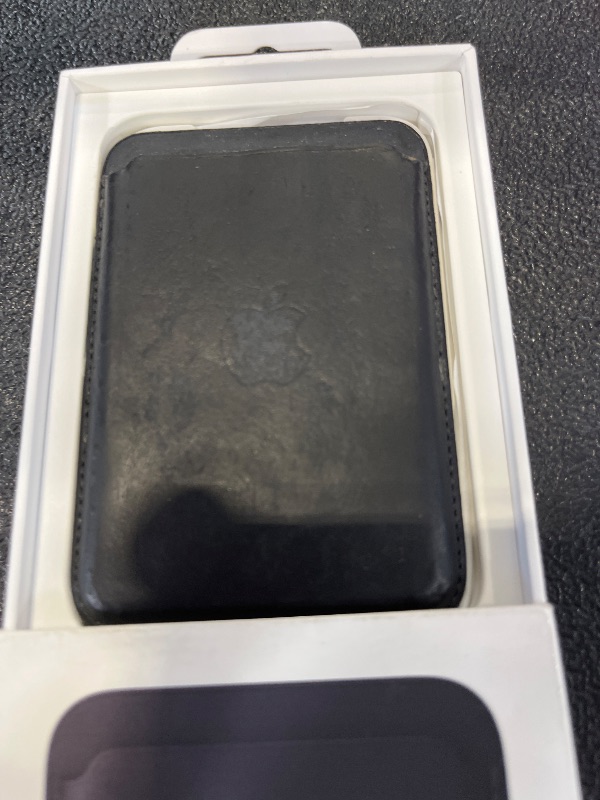 Photo 1 of Apple iPhone FineWoven Wallet with MagSafe - Black
