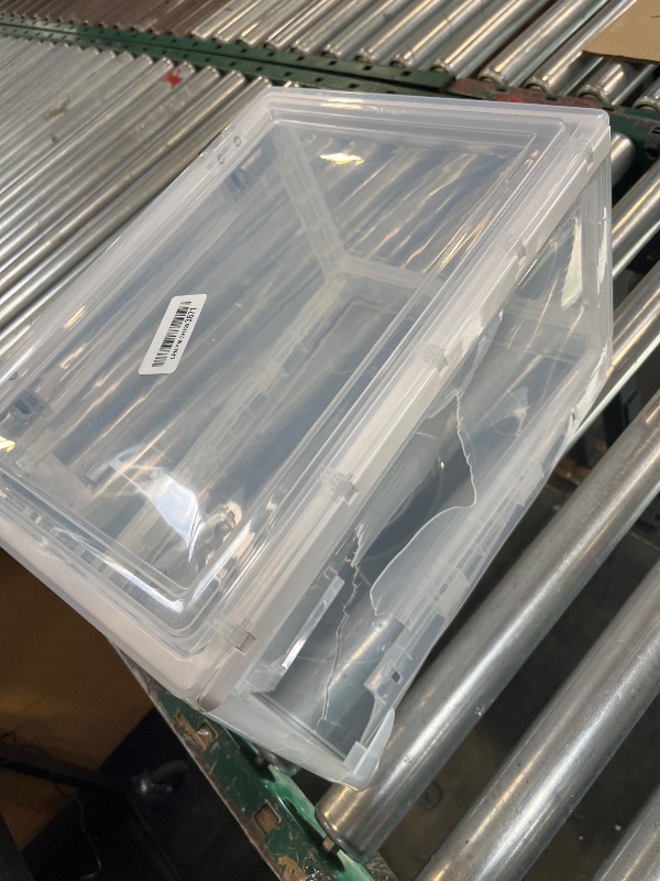 Photo 1 of Lalifebuss Combination Lockable Storage Box - 24L White
