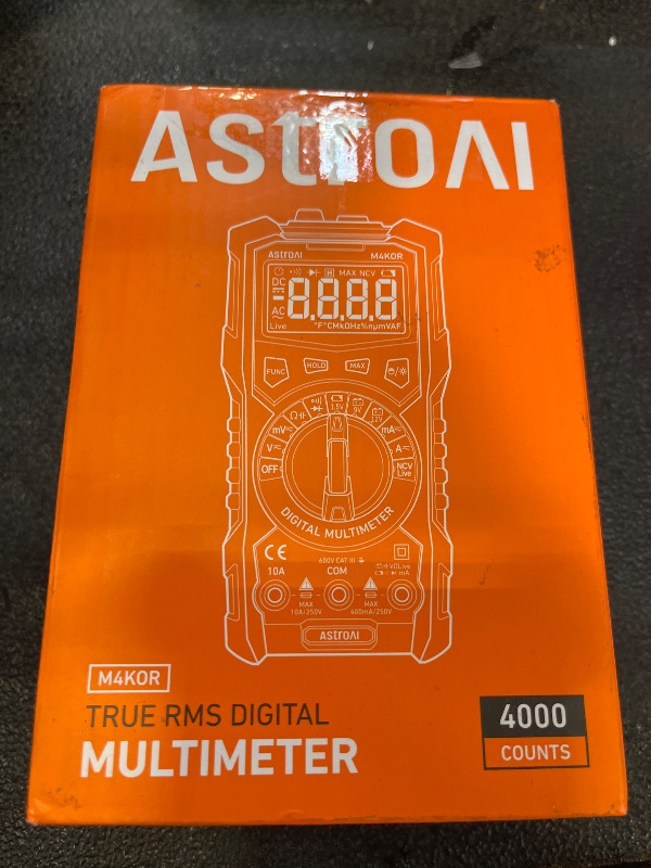 Photo 1 of AstroAI Digital Multimeter TRMS 4000 Counts