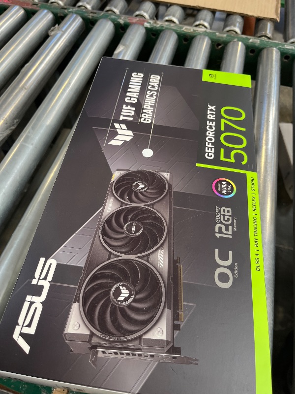 Photo 1 of ASUS TUF Gaming GeForce RTX 5070 OC Graphics Card
