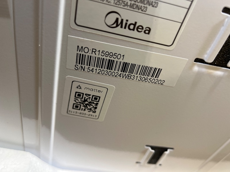 View 4 of Midea 14,000 BTU Smart Inverter 115V Window Air Conditioner, 700 Sq Ft