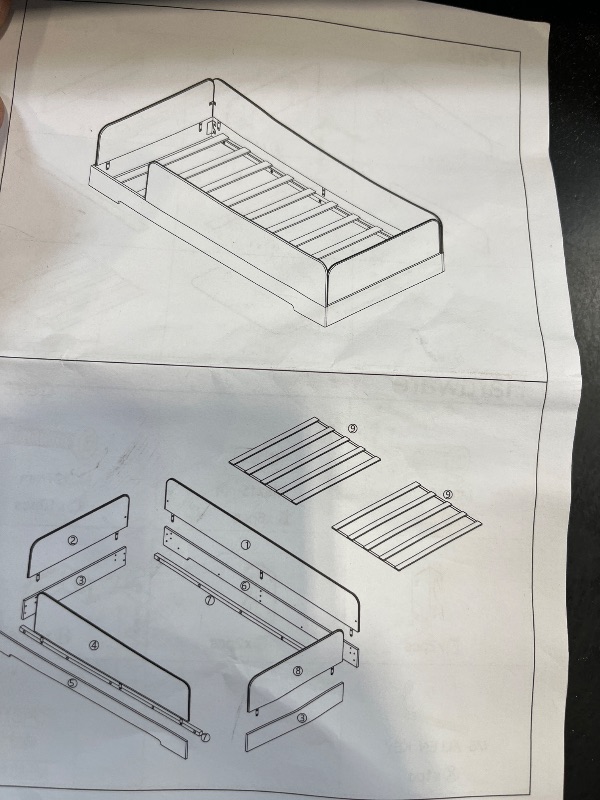 Photo 1 of TWIN BED FRAME 