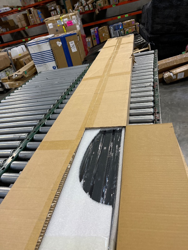 View 3 of LarWorks Walnut Acoustic Wood Slat Wall Panels (4 Pack)