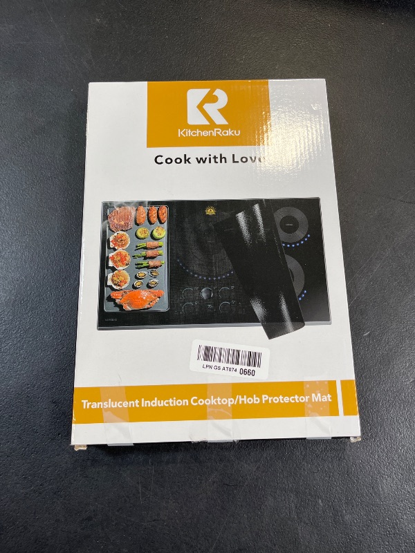 Photo 1 of KitchenRaku Extra Large Silicone Induction Cooktop Protector Mat | 20.8"x24"