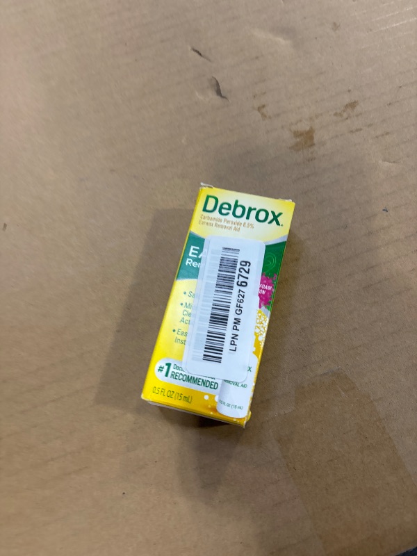 Photo 1 of Debrox Earwax Removal Aid, 0.5 oz Earwax Removal Drops