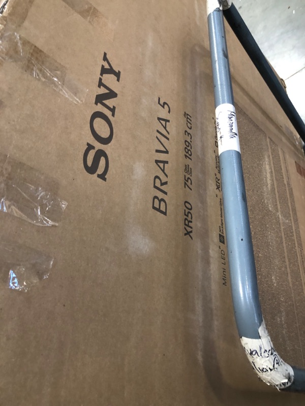Photo 1 of Sony 75 Inch BRAVIA 5 Mini LED 4K HDR Smart Google TV (K-75XR50)