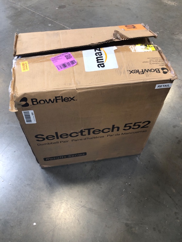 Photo 1 of BowFlex 552 SelectTech Adjustable Dumbbells (Pair)
