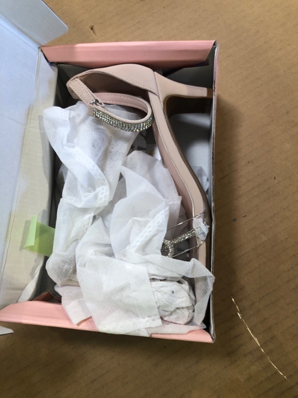View 2 of Dufannie Girls' Nude Dress Sandals - Big Kid Size 5