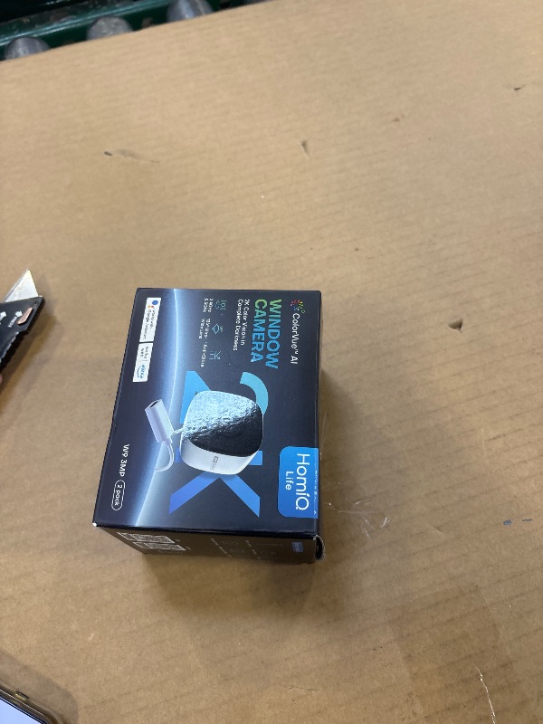 Photo 1 of HOMIQ LIFE 2K Window Security Camera, 2 Pack