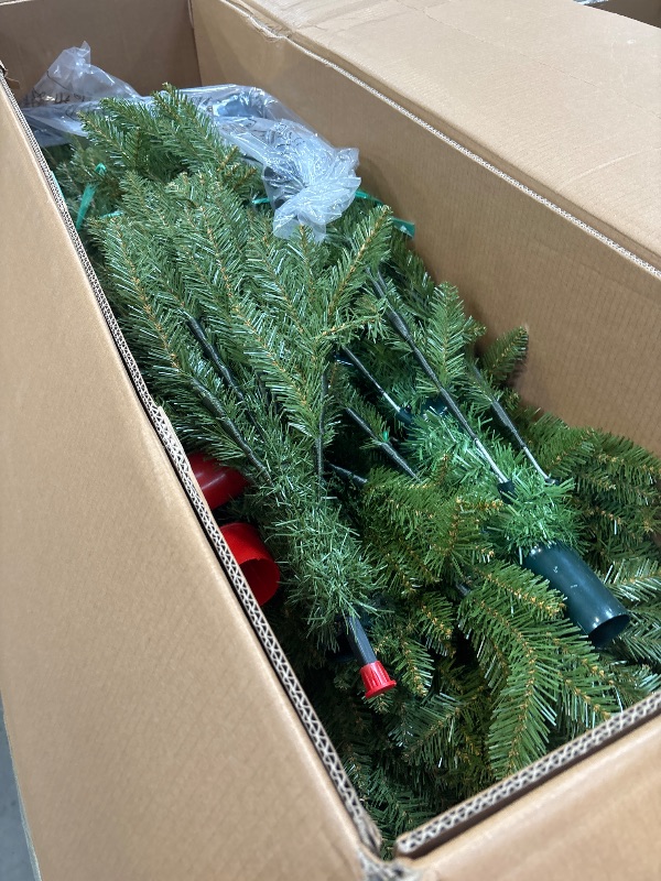Photo 1 of National Tree Company 9ft Unlit Dunhill Fir Full Artificial Christmas Tree