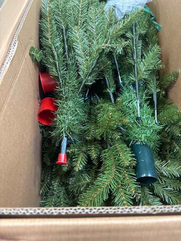 Photo 1 of National Tree Company 9ft Unlit Dunhill Fir Full Artificial Christmas Tree