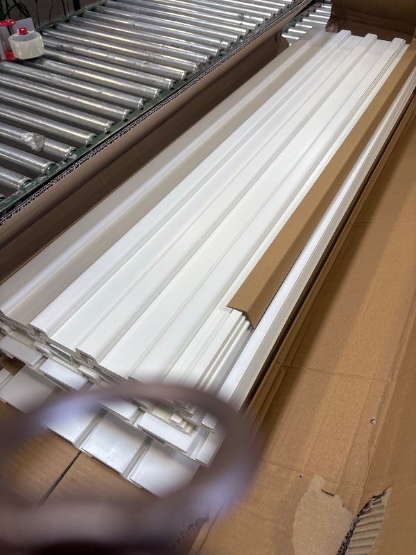 Photo 1 of PVS slat wall *** Missing Hardware*****
