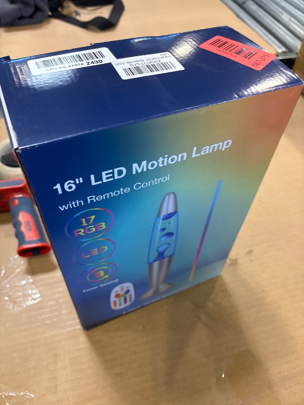 Photo 1 of Biulazyda 16 Inch LED Liquid Motion Lamp