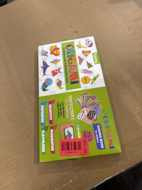 Photo 1 of hapray Origami Paper Kit with Book