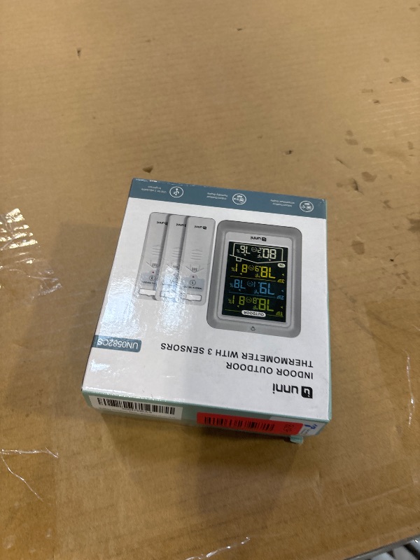 Photo 1 of Indoor Outdoor Thermometer Wireless 4.5 Inch Display Digital Hygrometer