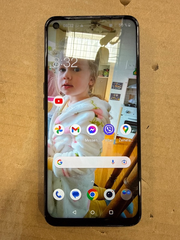 View 3 of OnePlus Nord N200 5G Smartphone, 64GB, Blue Quantum