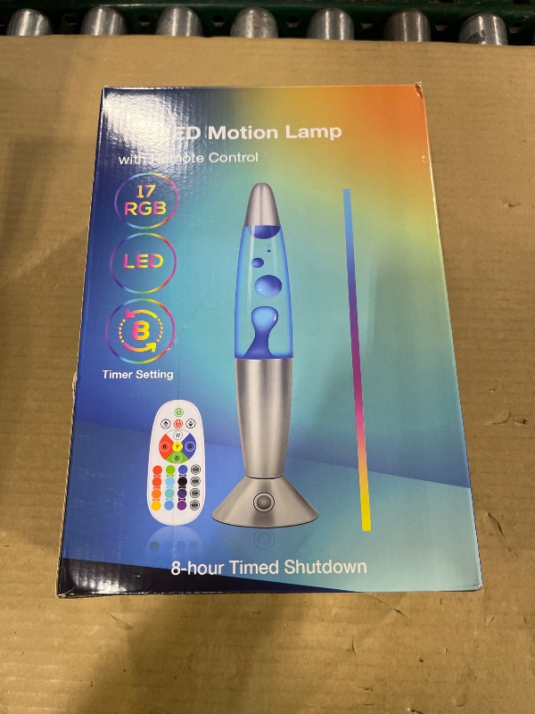 View 2 of Biulazyda 16 Inch LED Liquid Motion Lamp