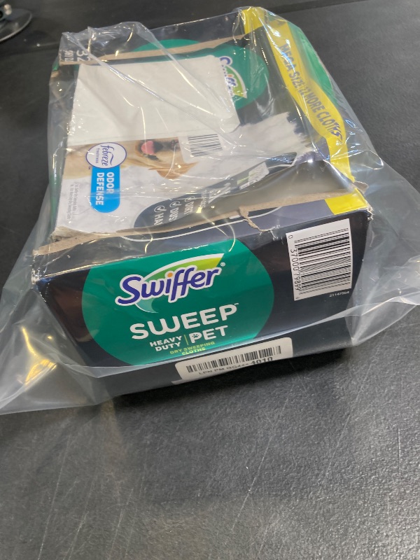 Photo 1 of Swiffer Sweeper Heavy Duty Pet Dry Mop Refills, 32 Count