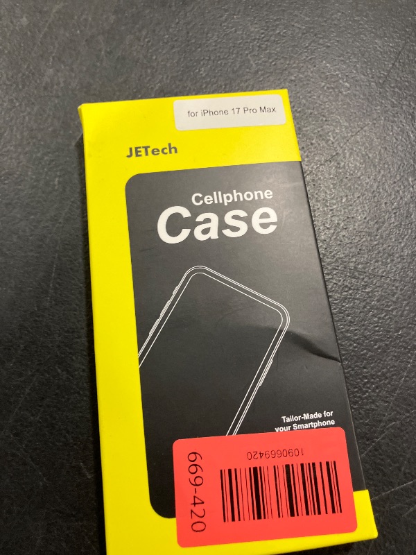 Photo 1 of JETech iPhone 17 Pro Max Case - Black