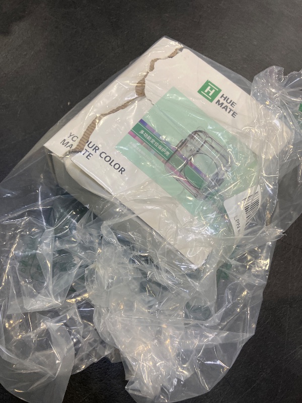View 2 of Huemate Clear Camera Case for Fujifilm Instax Mini 12 with Strap