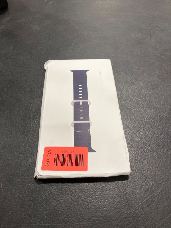 Photo 1 of Apple Watch Ocean Band (49mm) - Navy