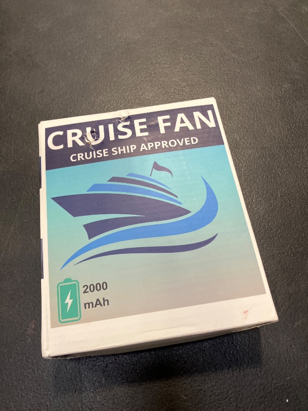 Photo 1 of Cruise Fan Cabin Approved - Magnetic Hook Included To Hang On Walls - Portable USB Rechargeable & Plug-In, Timer Function & 5-Speed Adjustable, White Noise, Long Battery Life, Perfect for 2026 Cruises