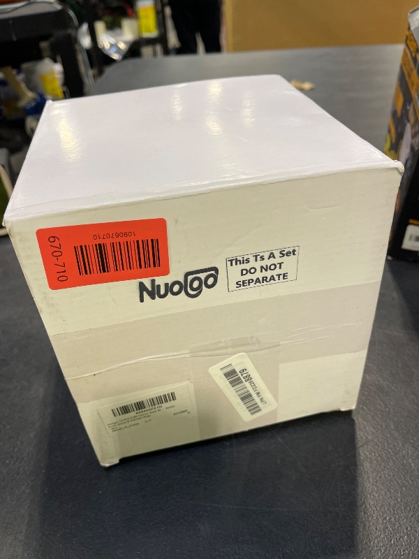 Photo 1 of Nuogo 12 Pcs Gold Mixing Bowls with Airtight Lids