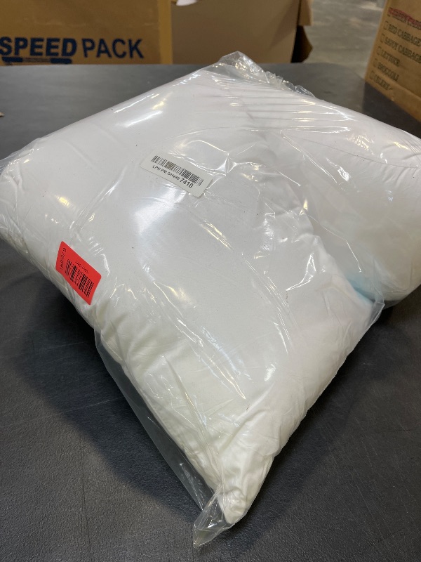 View 2 of Cheer Collection Oversized V-Shaped Pillow White
