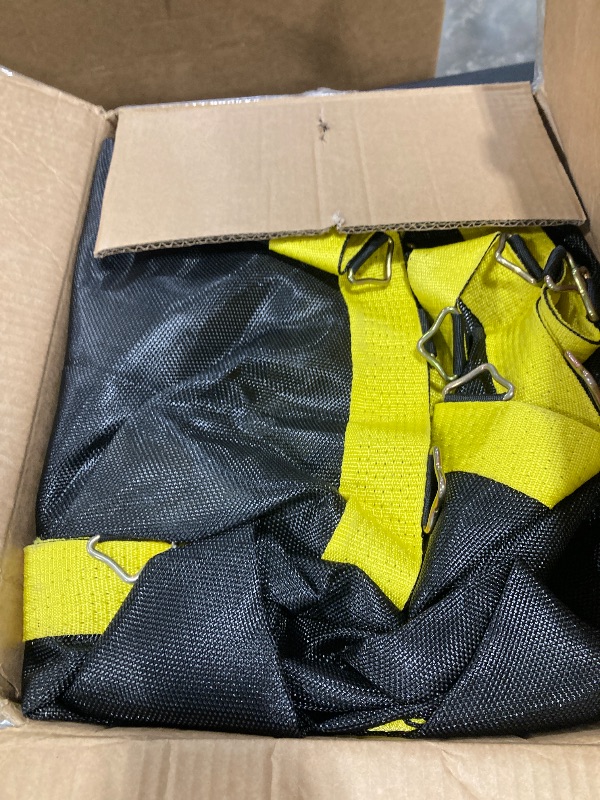 View 2 of DEIFRE Trampoline Replacement Mat for 14 FT, 96 V-Rings, 8.5-9.0" Springs