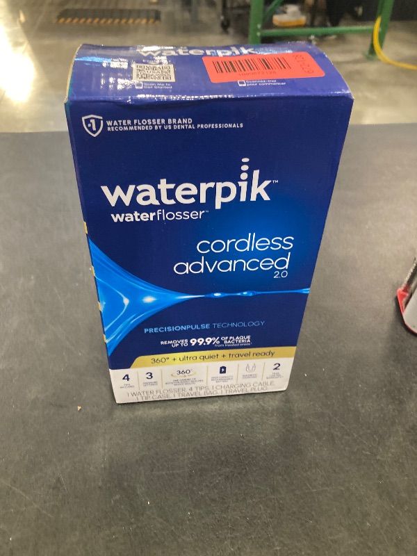 Photo 1 of Waterpik Cordless Advanced Water Flosser - Black